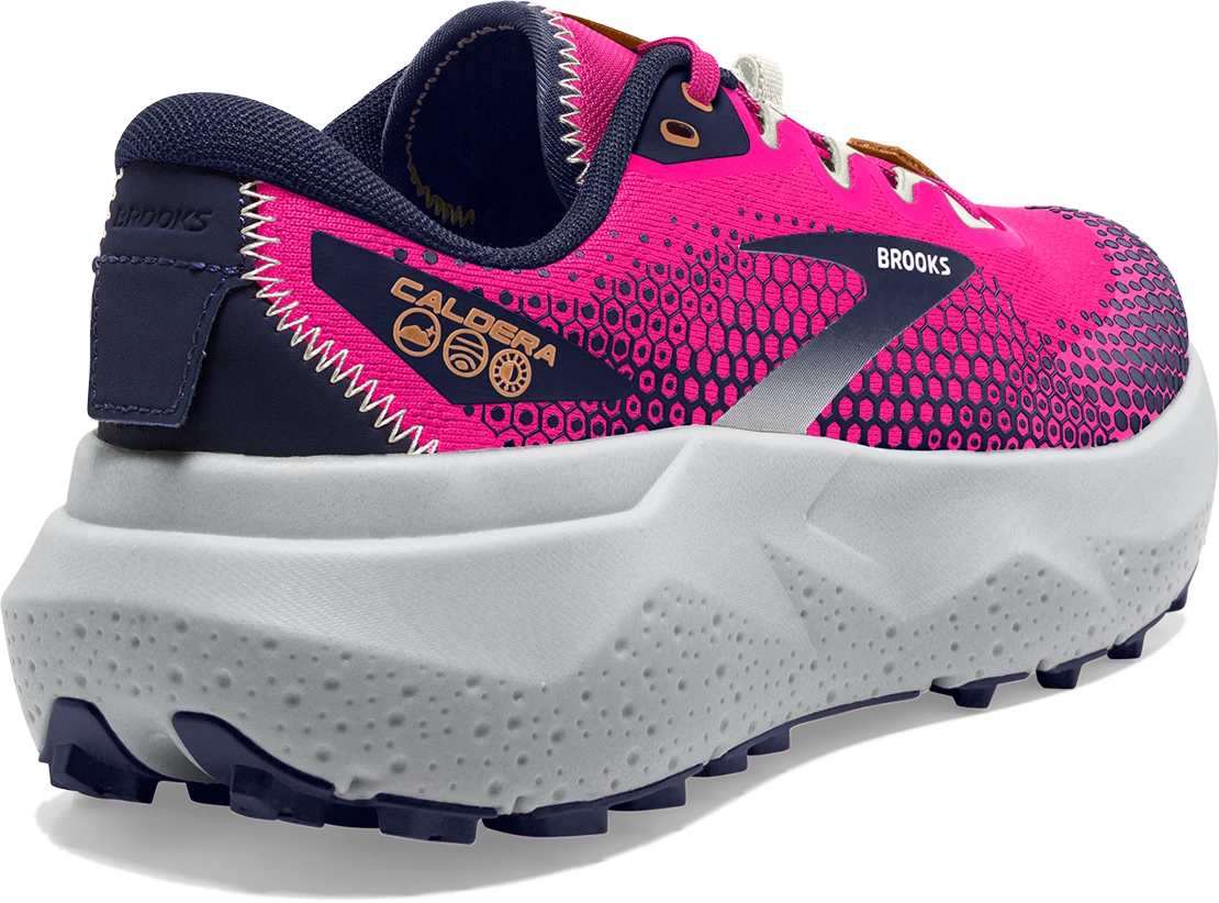 BROOKS Women’s Caldera 6 (645 - Pink Glo/Peacoat/Marshmallow) 6 BROOKS Women’s Caldera 6 (645 - Pink Glo/Peacoat/Marshmallow) - Image 4