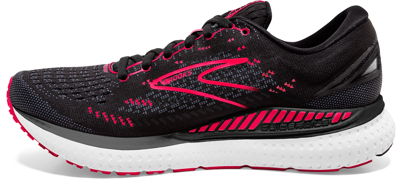 BROOKS Women's Glycerin GTS 19 (035 - Black/Diva Pink/White) 4 BROOKS Women's Glycerin GTS 19 (035 - Black/Diva Pink/White) - Image 2