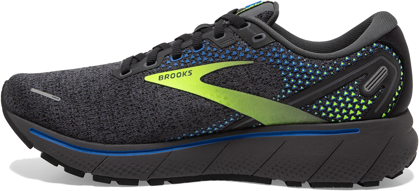 BROOKS Men’s Ghost 14 (069 - Black/Blue/Nightlife) 4 BROOKS Men’s Ghost 14 (069 - Black/Blue/Nightlife) - Image 2