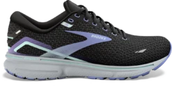 BROOKS Women's Ghost 15 (011 - Black/Jacaranda/Salt)