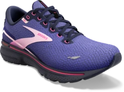 BROOKS Women's Ghost 15 (469 - Blue/Peacoat/Pink) -Brooks Shoes Shop D0C89F25 A917 40B3 BEAB BE0F6390A32F