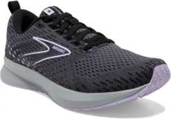 BROOKS Women's Levitate 5 (080 - Ebony/Black/Lilac) -Brooks Shoes Shop DC8E74C7 64FD 4F4C B2DF 71619C42C770