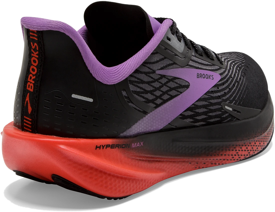 BROOKS Women’s Hyperion Max (089 - Black/Fiesta/Bellflower) 6 BROOKS Women’s Hyperion Max (089 - Black/Fiesta/Bellflower) - Image 4