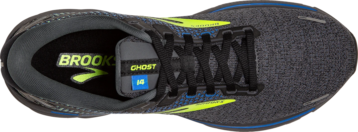 BROOKS Men’s Ghost 14 (069 - Black/Blue/Nightlife) 6 BROOKS Men’s Ghost 14 (069 - Black/Blue/Nightlife) - Image 4