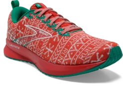 BROOKS Men’s Levitate 5 “Run Merry” (634 - Red/White/Green) -Brooks Shoes Shop E88F7B75 7A84 42F4 84E2 E20A7ACA8D53
