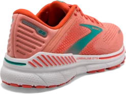 BROOKS Women’s Adrenaline GTS 22 (680 - Coral/Latigo Bay/White) -Brooks Shoes Shop FBD43416 BCBF 4343 BF93 6B29D4C1AA6D
