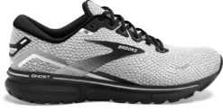 BROOKS Men's Ghost 15 (121 - White/Black)