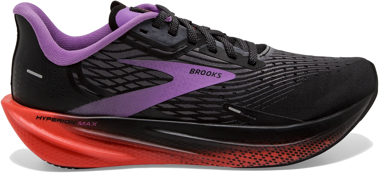 BROOKS Women’s Hyperion Max (089 - Black/Fiesta/Bellflower) 3 BROOKS Women’s Hyperion Max (089 - Black/Fiesta/Bellflower)