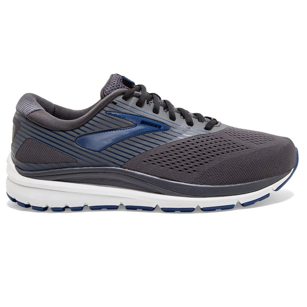 BROOKS Addiction 14 Mens Running Shoes Blackened Pearl/Blue/Black 3 BROOKS Addiction 14 Mens Running Shoes Blackened Pearl/Blue/Black