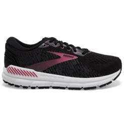 BROOKS Addiction GTS 15 Wide D Womens Running Shoes Black/Ebony/Mauvewood