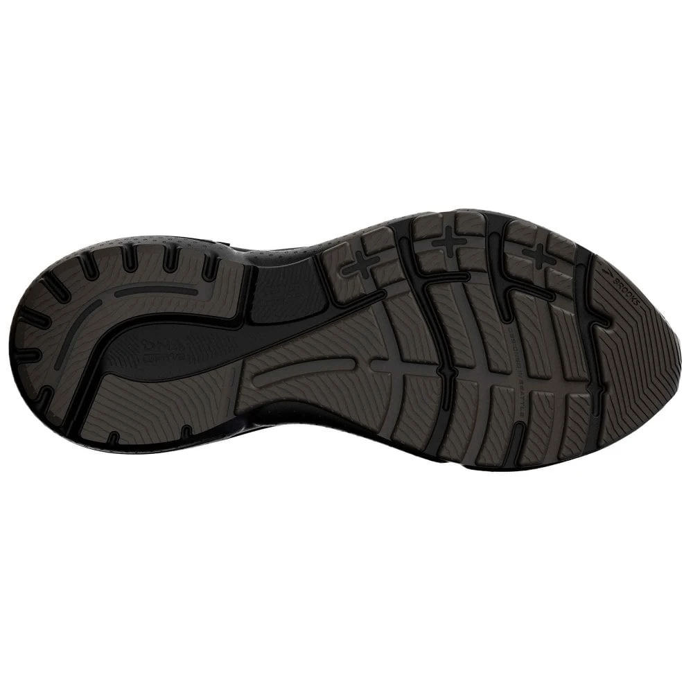 BROOKS Adrenaline GTS 23 Wide 2E Mens Running Shoes Black/Black/Ebony 5 BROOKS Adrenaline GTS 23 Wide 2E Mens Running Shoes Black/Black/Ebony - Image 3