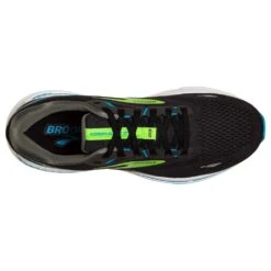 BROOKS Adrenaline GTS 23 Wide 2E Mens Running Shoes Black/Hawaiian Ocean/Green -Brooks Shoes Shop adrenaline gts 23 wide 2e mens running shoes black hawaiian ocean green p8217 32632 image