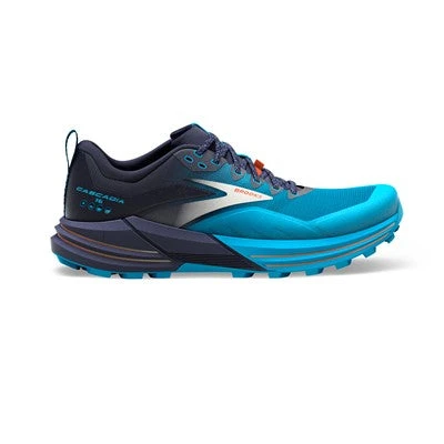 BROOKS Men's Cascadia 16 (490- Peacoat/Atomic Blue/Rooibos) 3 BROOKS Men's Cascadia 16 (490- Peacoat/Atomic Blue/Rooibos)