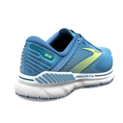 BROOKS Women's Adrenaline GTS 22 (415 - Silver Lake Blue/Green/White) -Brooks Shoes Shop brooks 120353415 h