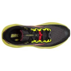 BROOKS Caldera 6 Mens Trail Running Shoes Black/Fiery Red/Blazing Yellow -Brooks Shoes Shop caldera 6 mens trail running shoes black fiery red blazing yellow p7545 29795 image