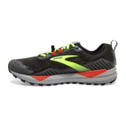 BROOKS Cascadia 15 Mens Trail Running Shoes Black/Raven/Cherry Tomato -Brooks Shoes Shop cascadia 15 mens trail running shoes black raven cherry tomato p5939 23414 image
