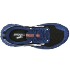 BROOKS Cascadia 17 GTX Mens Waterproof Trail Running Shoes Black/Blue/Firecracker -Brooks Shoes Shop cascadia 17 gtx mens waterproof trail running shoes black blue firecracker p8266 32848 image