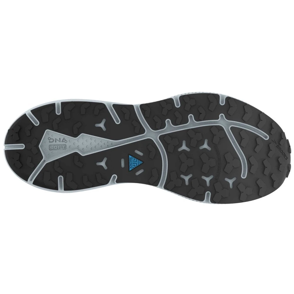 BROOKS Divide 4 Mens Trail Running Shoes Blue/Navy/Firecracker 5 BROOKS Divide 4 Mens Trail Running Shoes Blue/Navy/Firecracker - Image 3