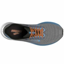 BROOKS Hyperion Mens Running Shoes Grey/Atomic Blue/Scarlet -Brooks Shoes Shop hyperion mens running shoes grey atomic blue scarlet p8270 32863 image