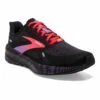 BROOKS Launch GTS 9 Womens Running Shoes Black/Coral/Purple